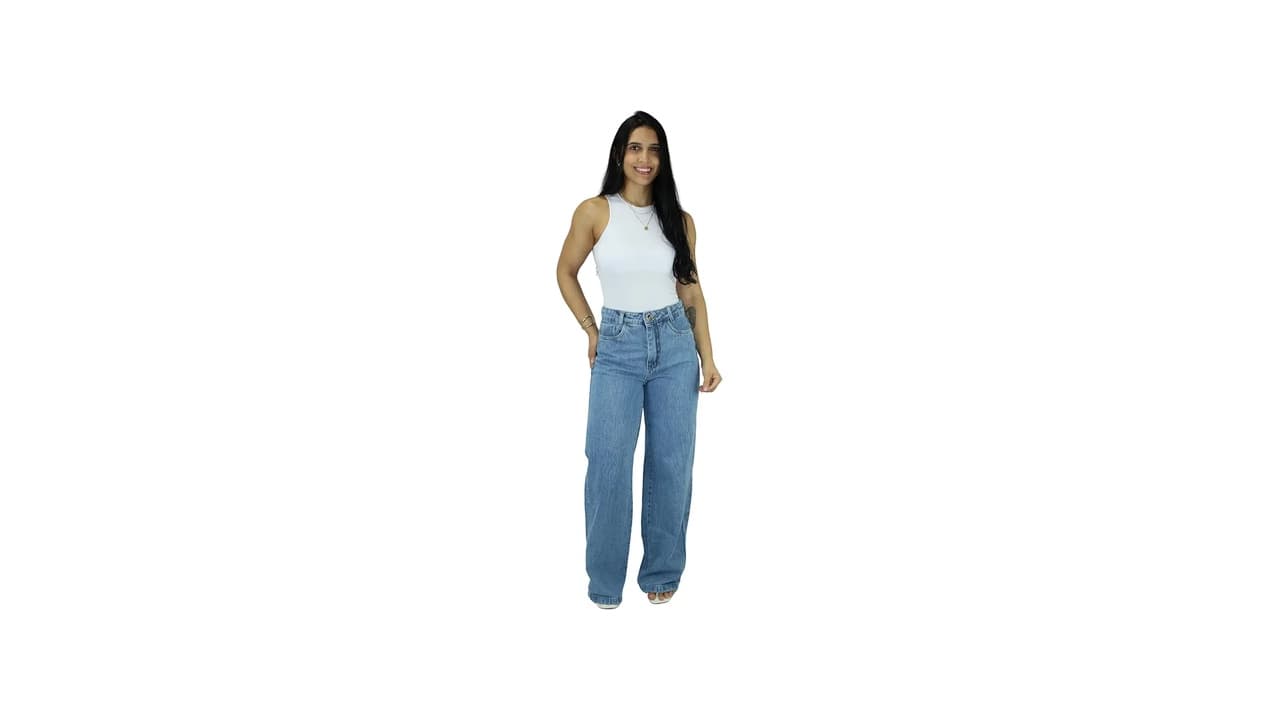 Melhor Calça Jeans Feminina Wide Leg: 10 Modelos com Conforto e Estilo