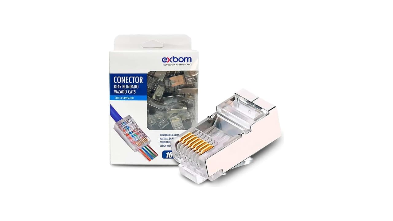 Melhor Conector RJ45 de Metal Blindado em 2026: Guia Completo para Escolher
