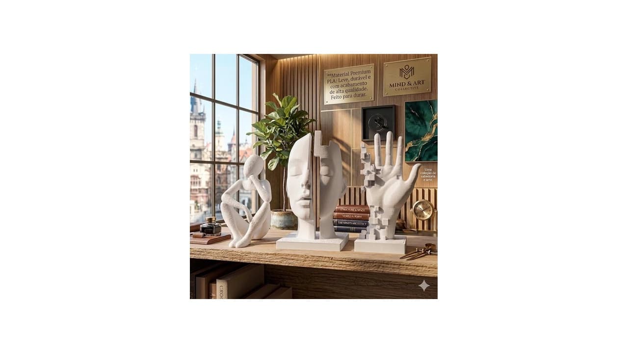 Melhor Escultura Decorativa para Sala: Top 7 Opções para Transformar Seu Ambiente
