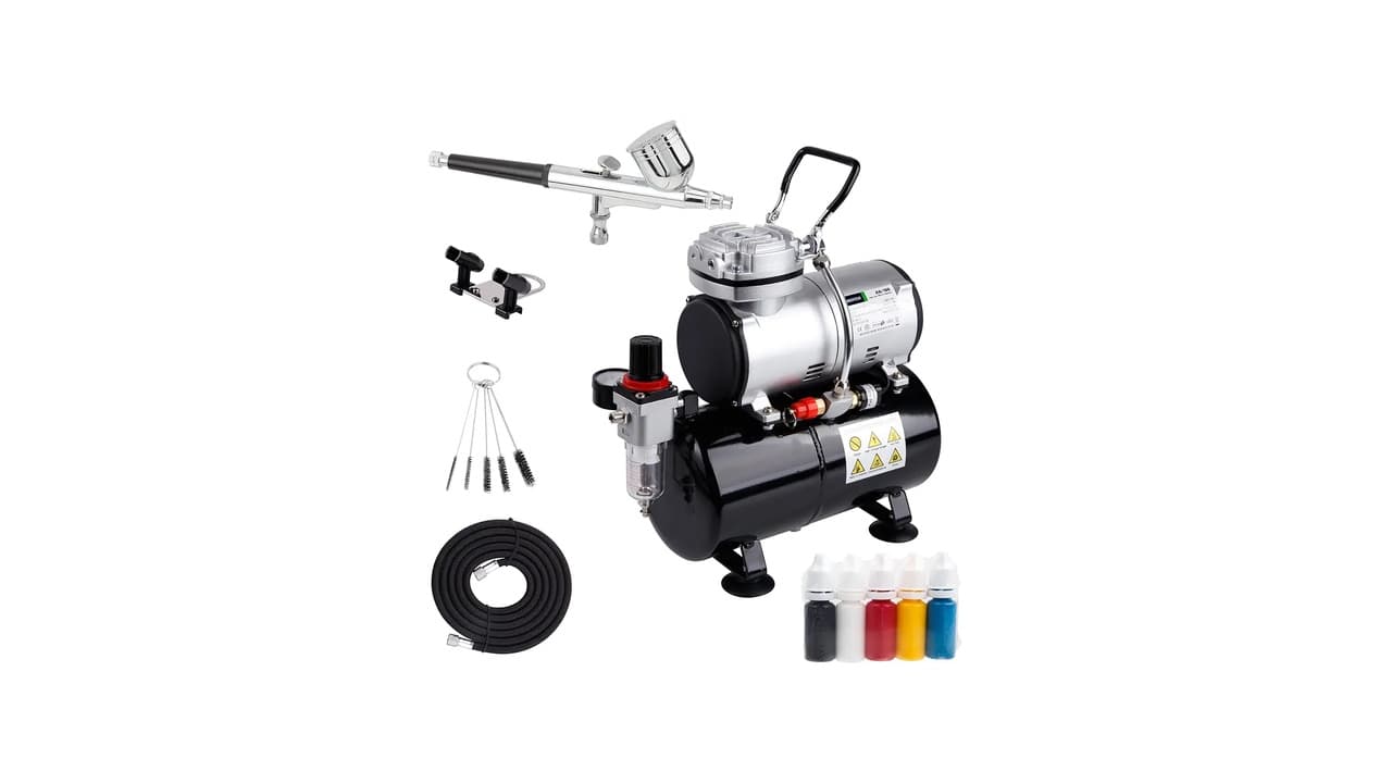 Melhor Kit de Aerografia: 8 Opções para Artistas e Hobbistas