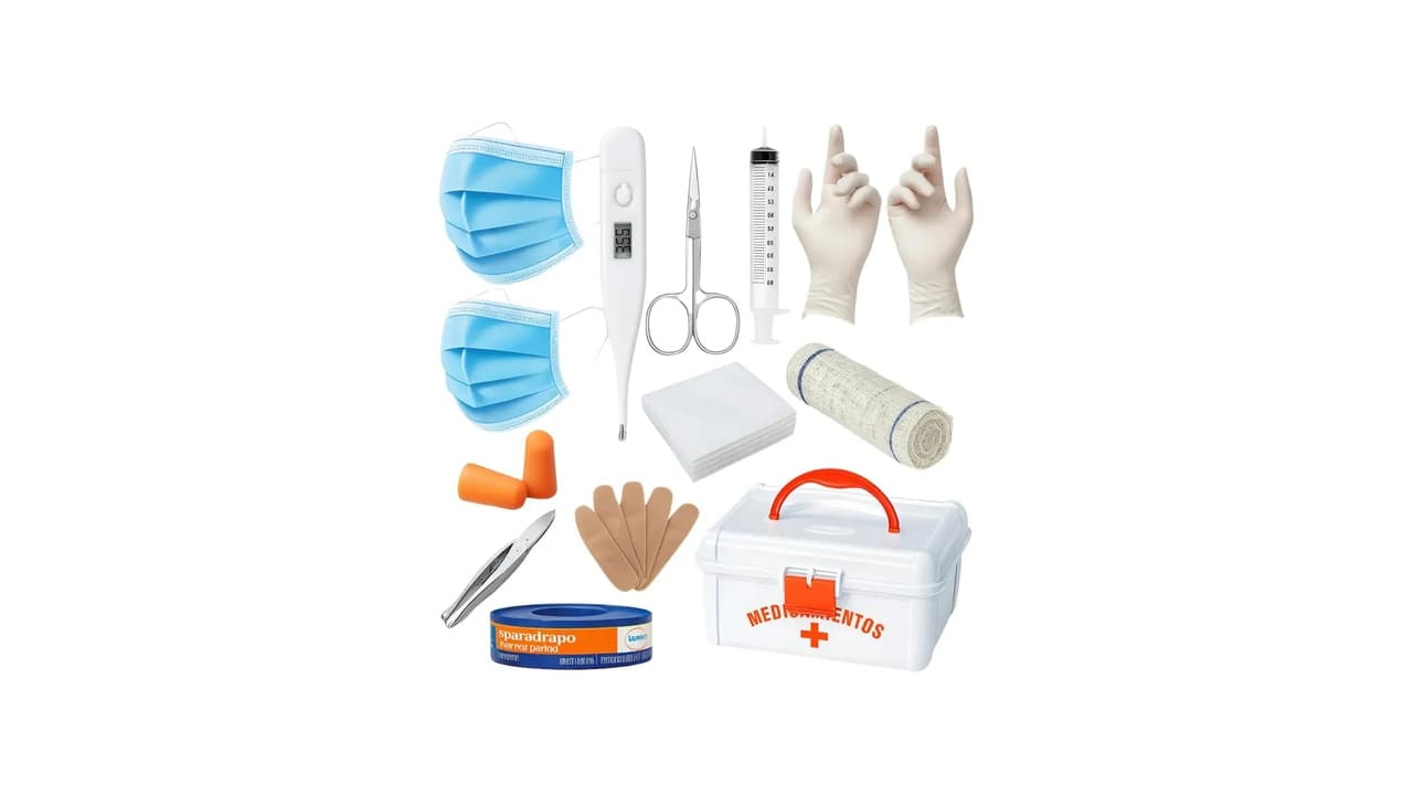 Melhor Kit de Primeiros Socorros Completo para Emergências e Viagens