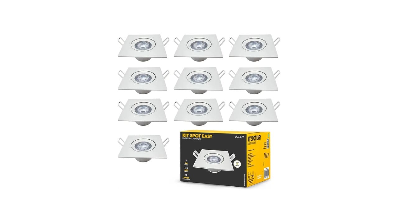 Melhor Spot de LED para Gesso: 10 Modelos com Foco em Direcionalidade