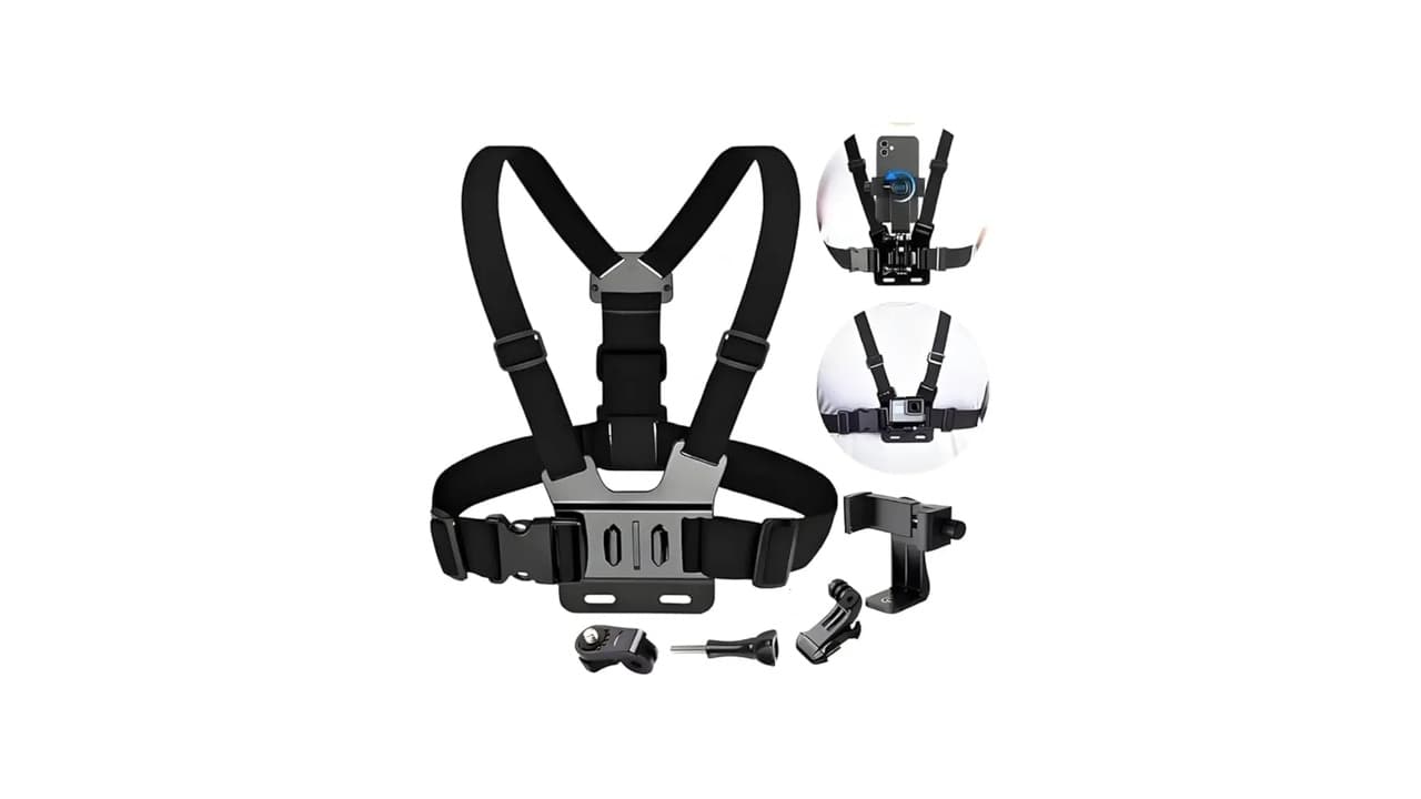 Melhor Suporte de Peito para GoPro: 10 Opções para Gravações Estáveis e Mãos Livres
