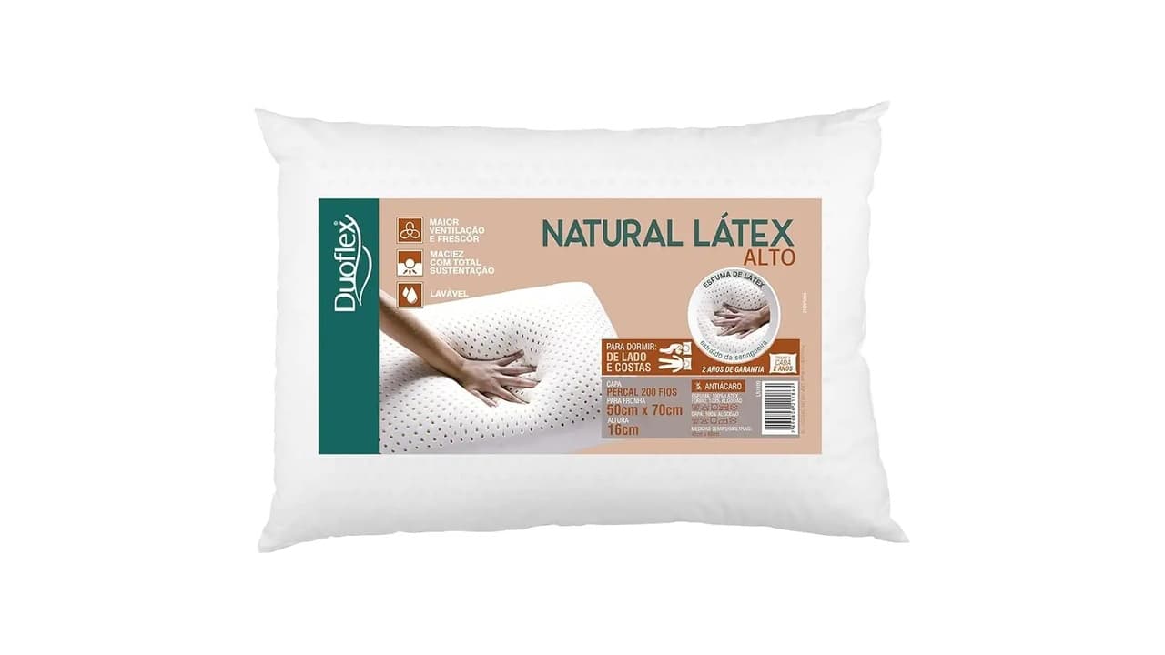 Melhor Travesseiro de Látex Natural Antiacaro: Top 7 Modelos Testados