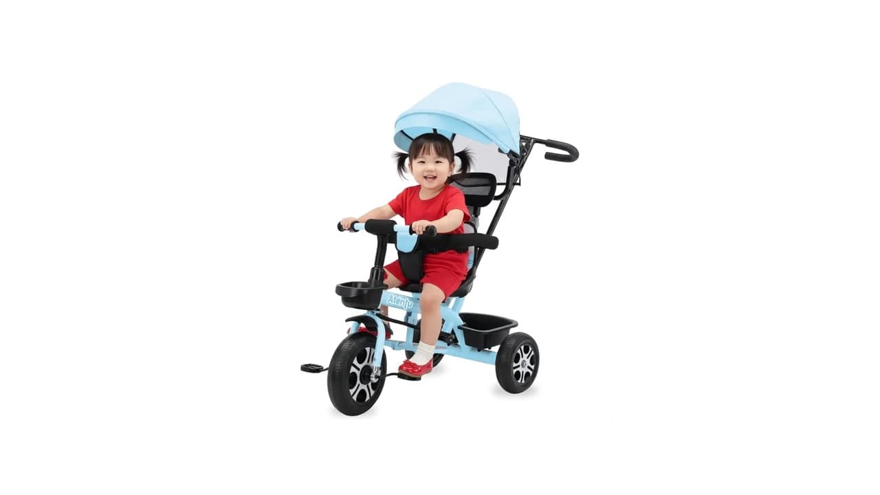 Melhor Triciclo Infantil com Capota e Guia: Top 10 Modelos para Crianças