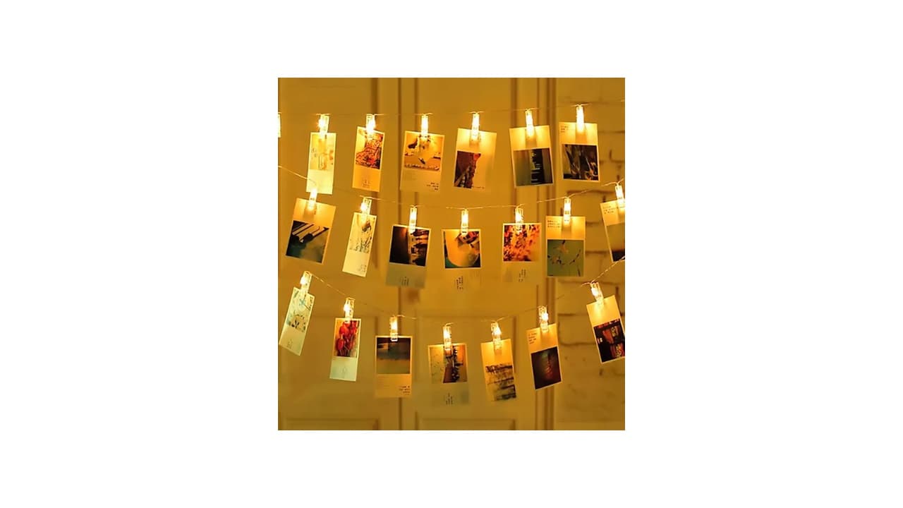 Melhor Varal de Fotos com LED: 10 Modelos para Decorar com Estilo