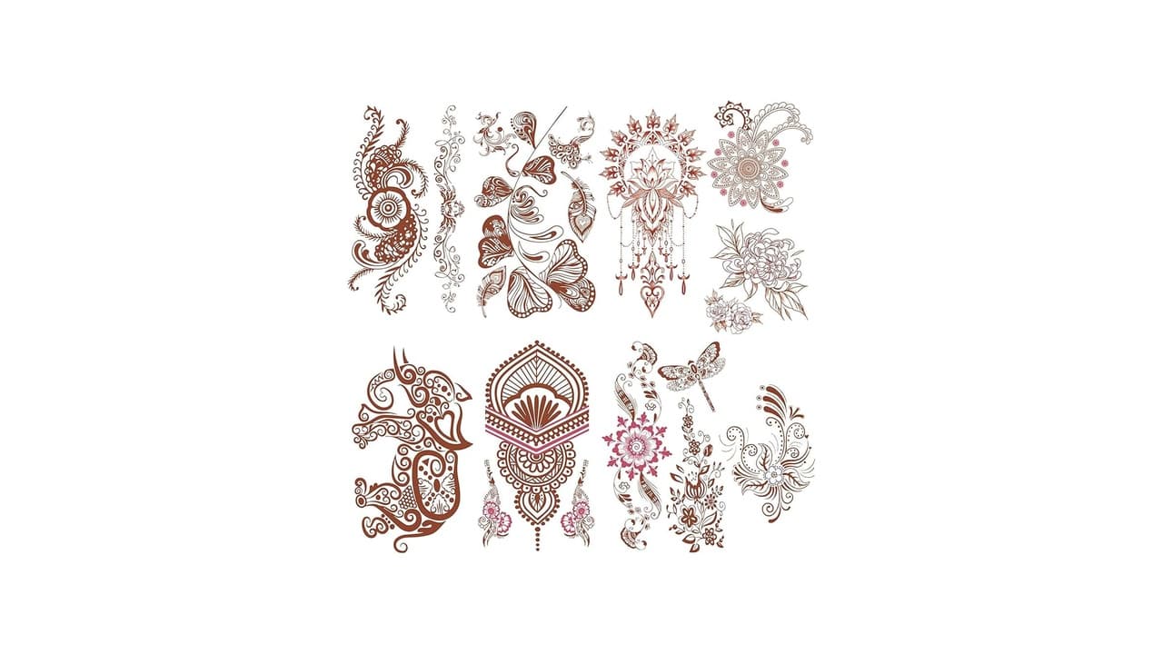 Qual a Melhor Henna para Tatuagem Temporária? 12 Opções Imperdíveis!