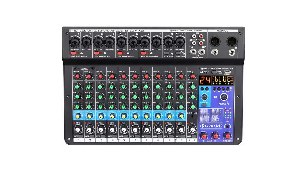Qual a Melhor Mesa de Som Profissional? Top 10 Modelos com Bluetooth e 48V para DJ e Podcast