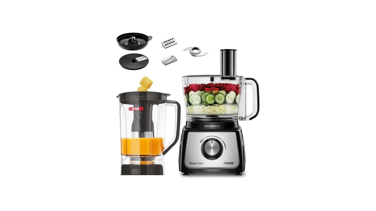 Qual Melhor Multiprocessador de Alimentos com Liquidificador? 11 Opções para Todos os Orçamentos