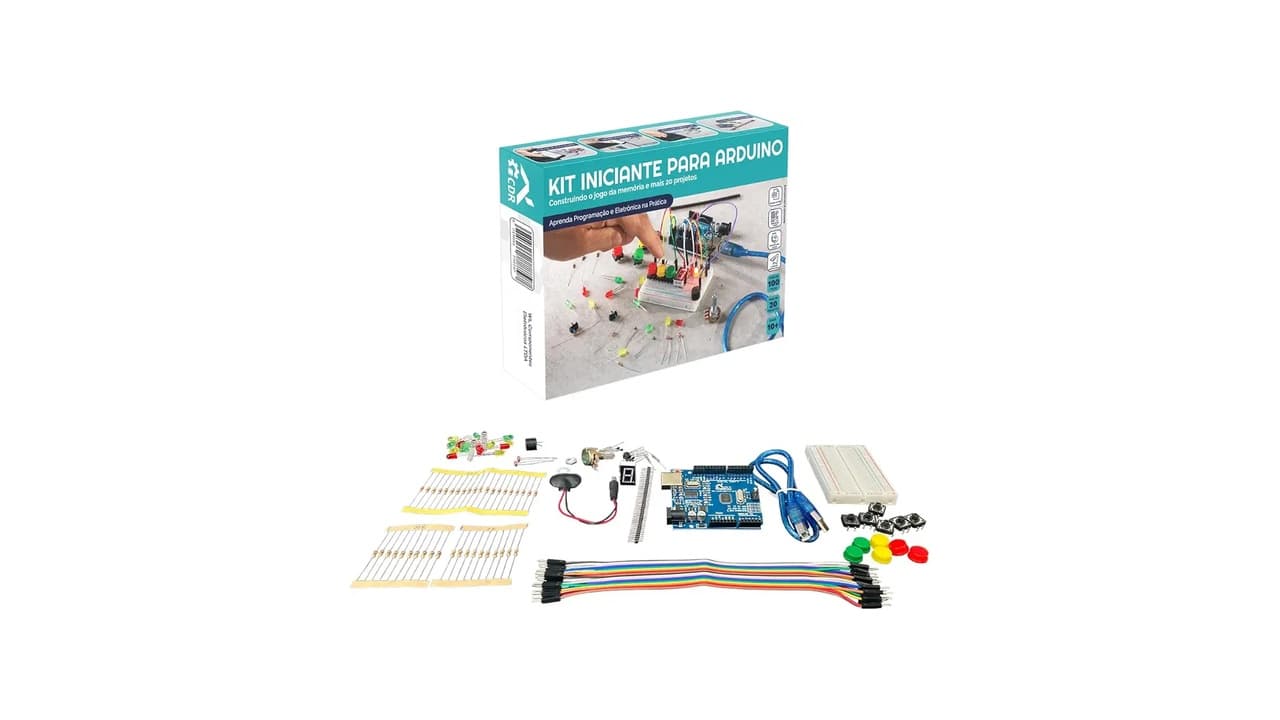 Melhor Kit de Componentes Arduino para Iniciantes: Top 10 para Projetos Simples e Divertidos