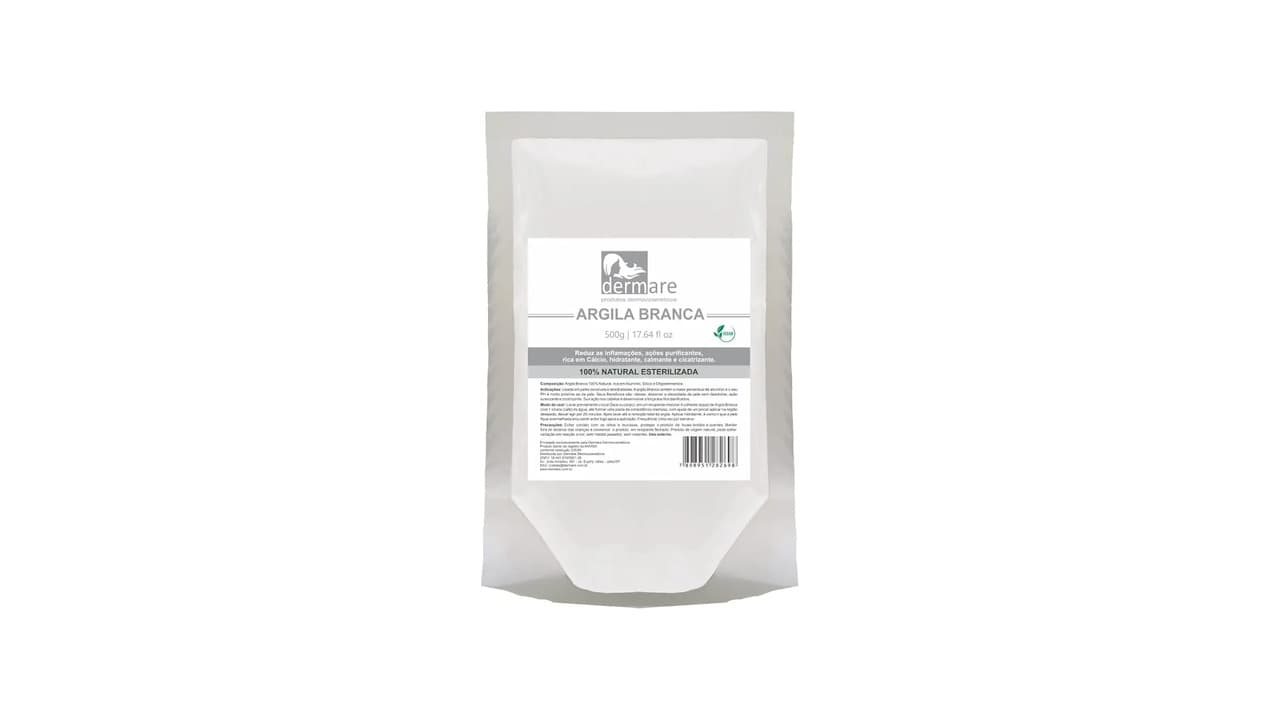 Melhor Marca de Argila Branca para Pele Saudável e Luminosa