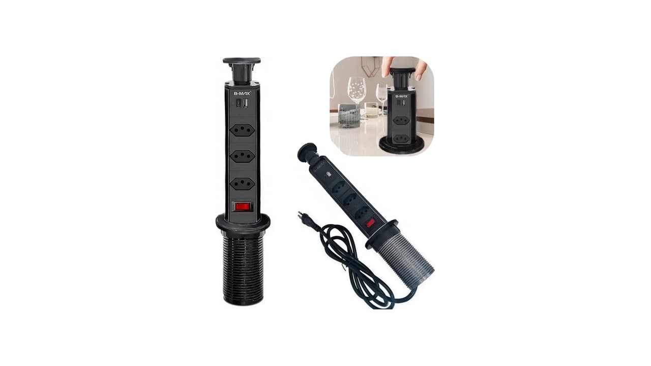 Melhor Torre de Tomada para Bancada: 10 Modelos com USB e Carga Rápida
