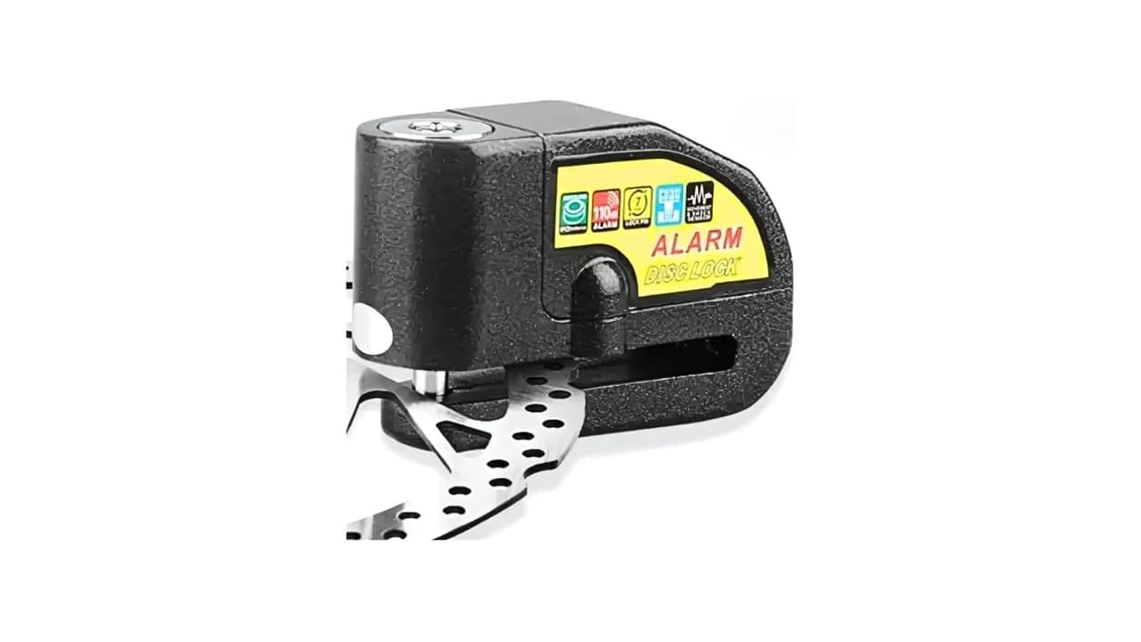 Melhor Trava de Disco para Moto com Alarme? 7 Opções com 110dB e Sensor de Movimento