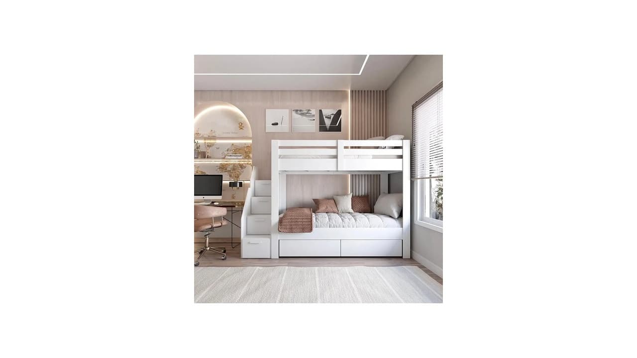 Qual Melhor Beliche Infantil? 10 Modelos Seguros e Funcionais para Decorar o Quarto