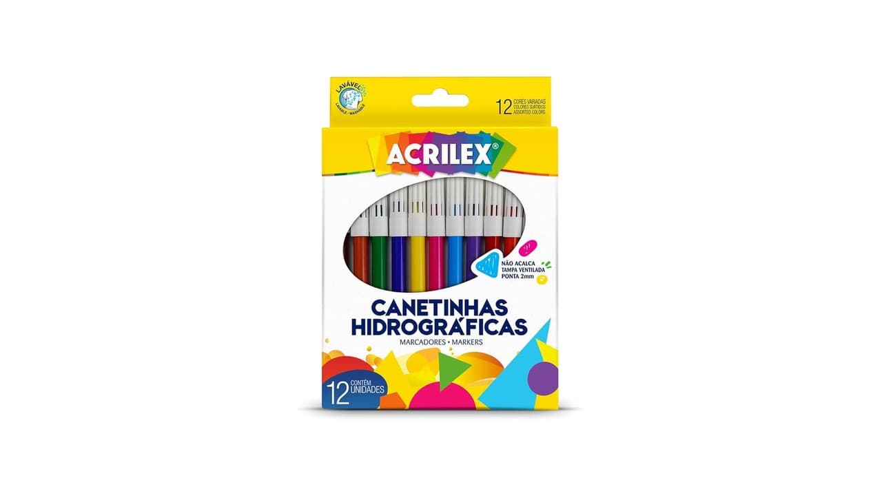 Qual Melhor Hidrocor? 12 Marcas Top para Desenho e Arte com Precisão