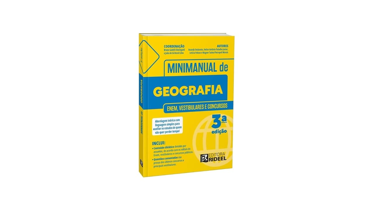 Qual Melhor Livro de Geografia para Vestibular e Enem? Confira 8 Opções Top para Aprovação