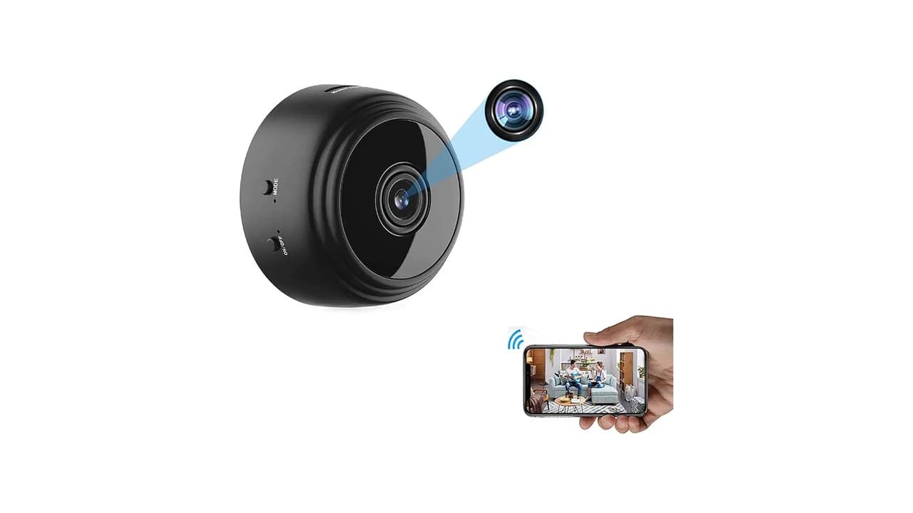Qual a Melhor Mini Câmera Espiã Wi-Fi? Top 8 Modelos Escondidos com HD 1080p e App