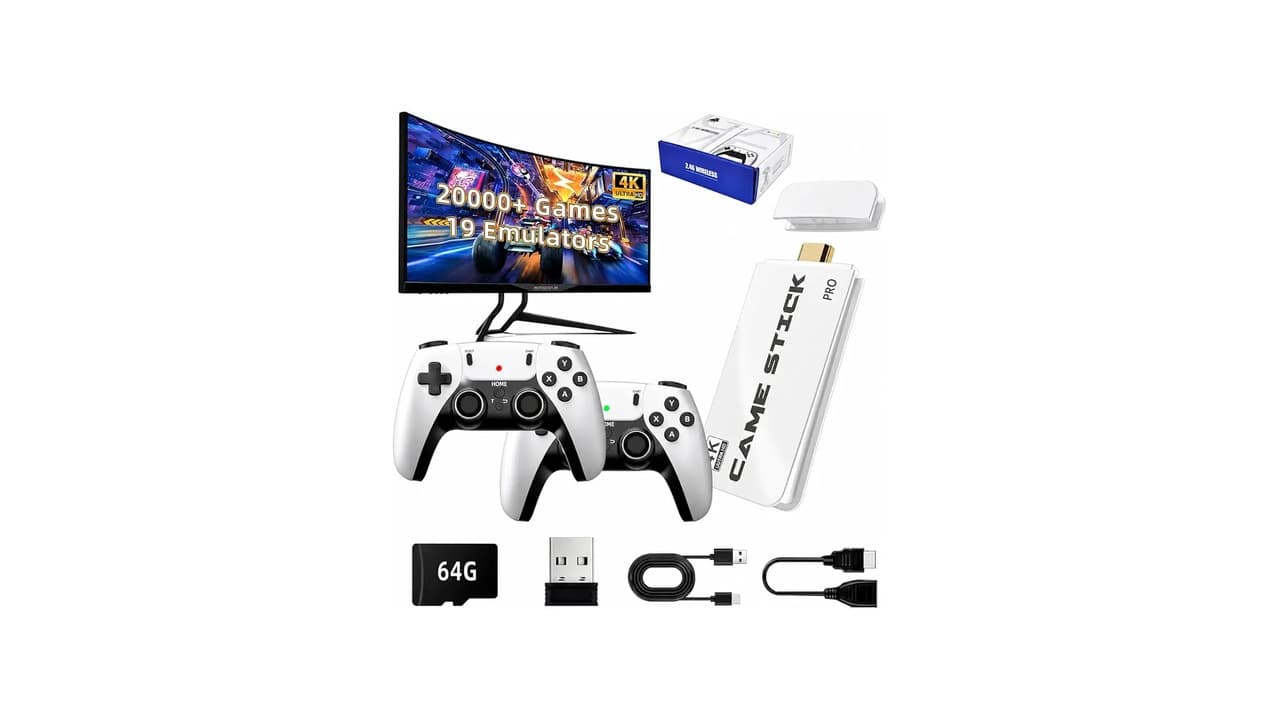 Qual o Melhor Stick Game 4K com 2 Controles Sem Fio? 7 Modelos Testados