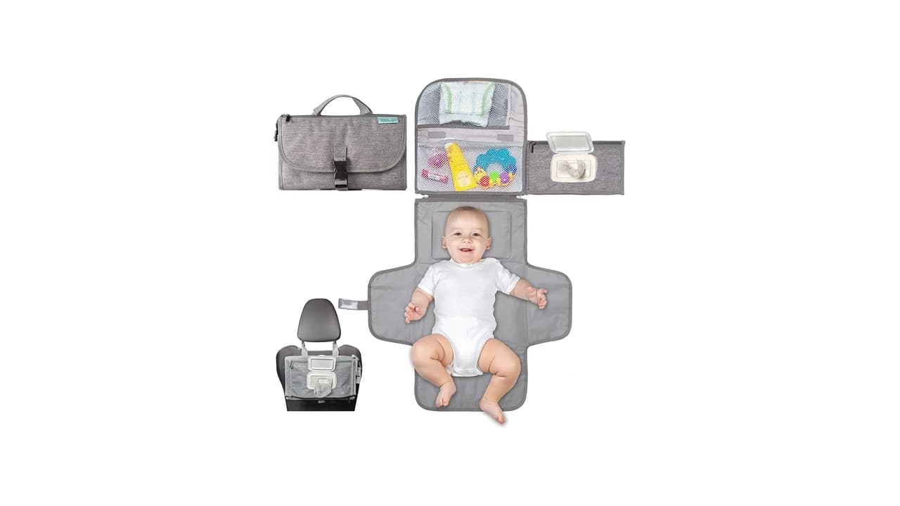 Qual Melhor Trocador de Bebê Portátil para Bolsa? Guia com 7 Modelos Compactos e Impermeáveis